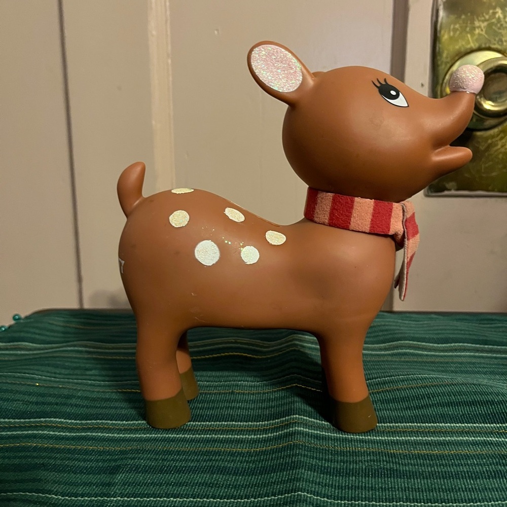 Old Navy Brown Reindeer Bank
